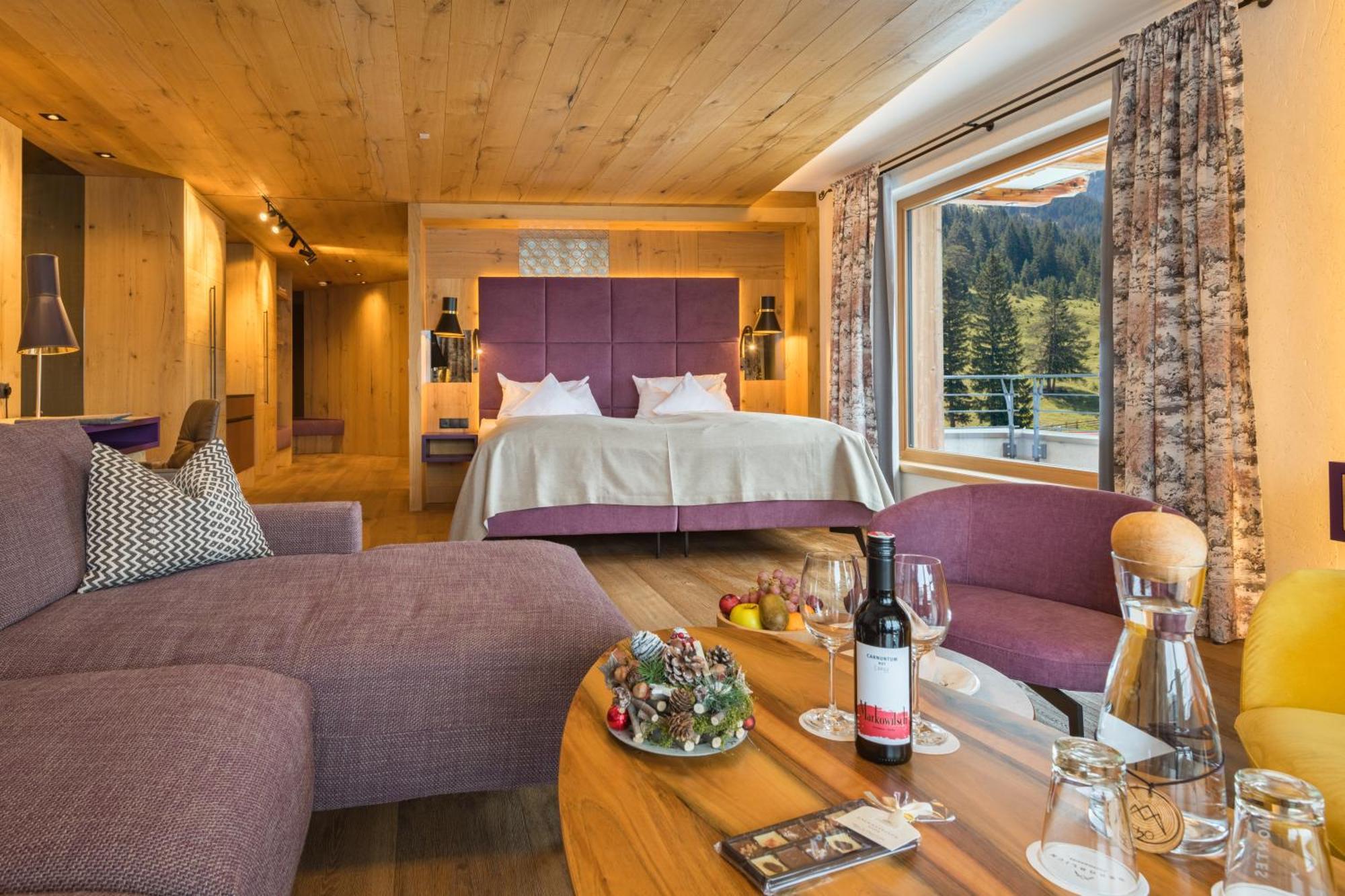 Hotel Bergblick 5 Sterne Graen Exterior photo